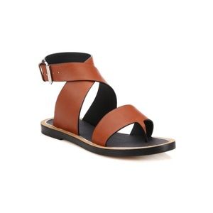 VINCE leather sandal
